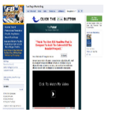 Product picture Facebook Fan Page Template with PLR